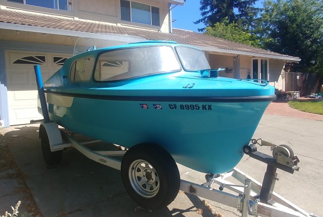 1959 Mobilcraft 16 foot cabin cruiser 4